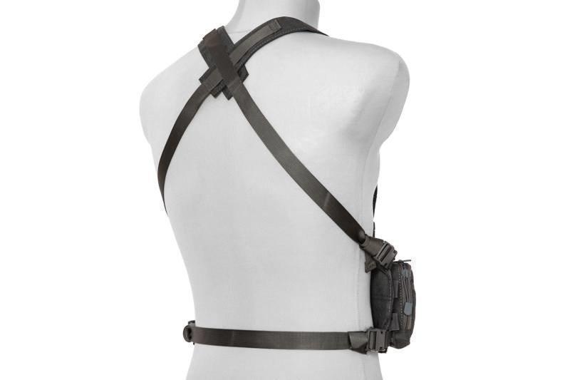Light fast chest rig, combat vest - Primal Grey
