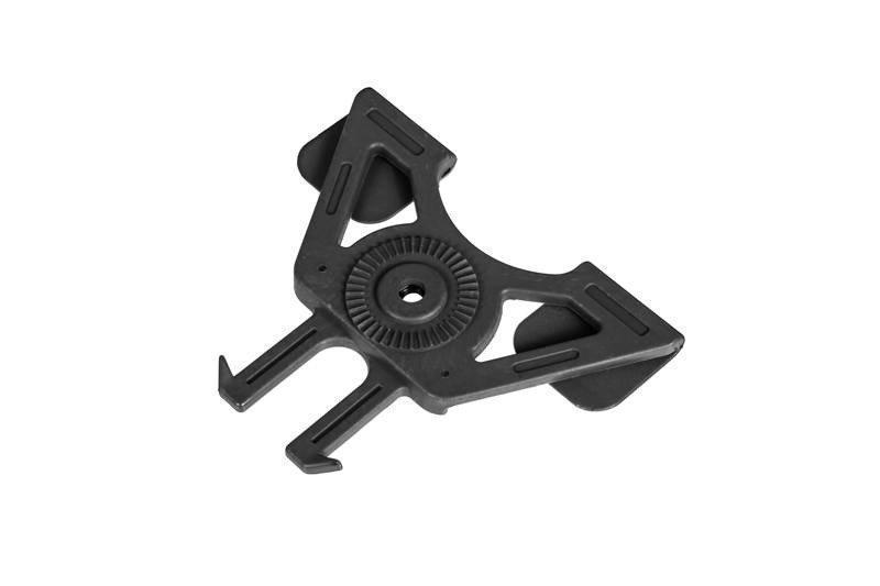 MOLLE Adapter for Hard Plastic Holsters - Black