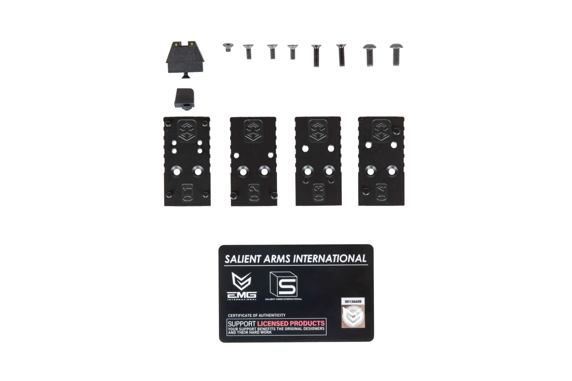 / EMG SAI BLU GBB pistooli, metalliluisti