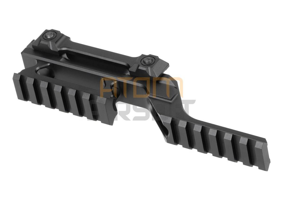 Hydra low riser scope mount - black