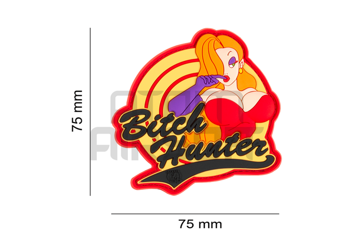 "Bitch Hunter" PVC velcro badge