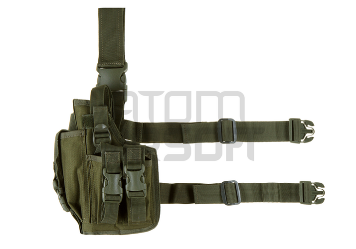 SOF Universal Pistol Thigh Holster, Left Handed - OD