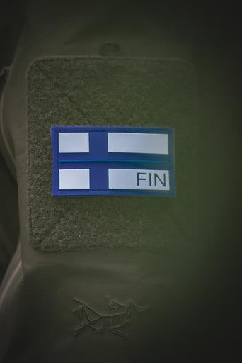 MARK Thin Blue Line, velcro mark