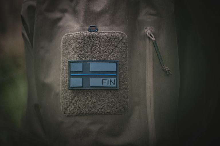 MARK Thin Blue Line, velcro mark