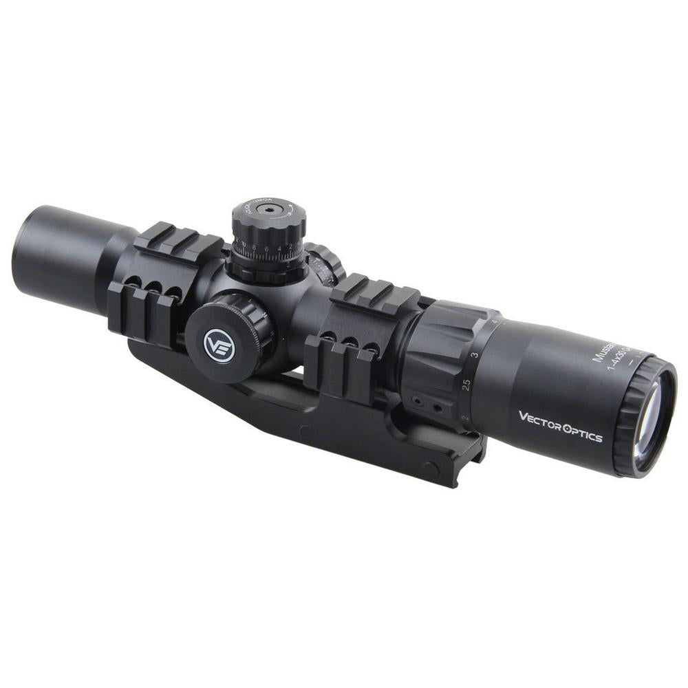 Mustang 1-4x30SFP Gen. 2 short-dot riflescope