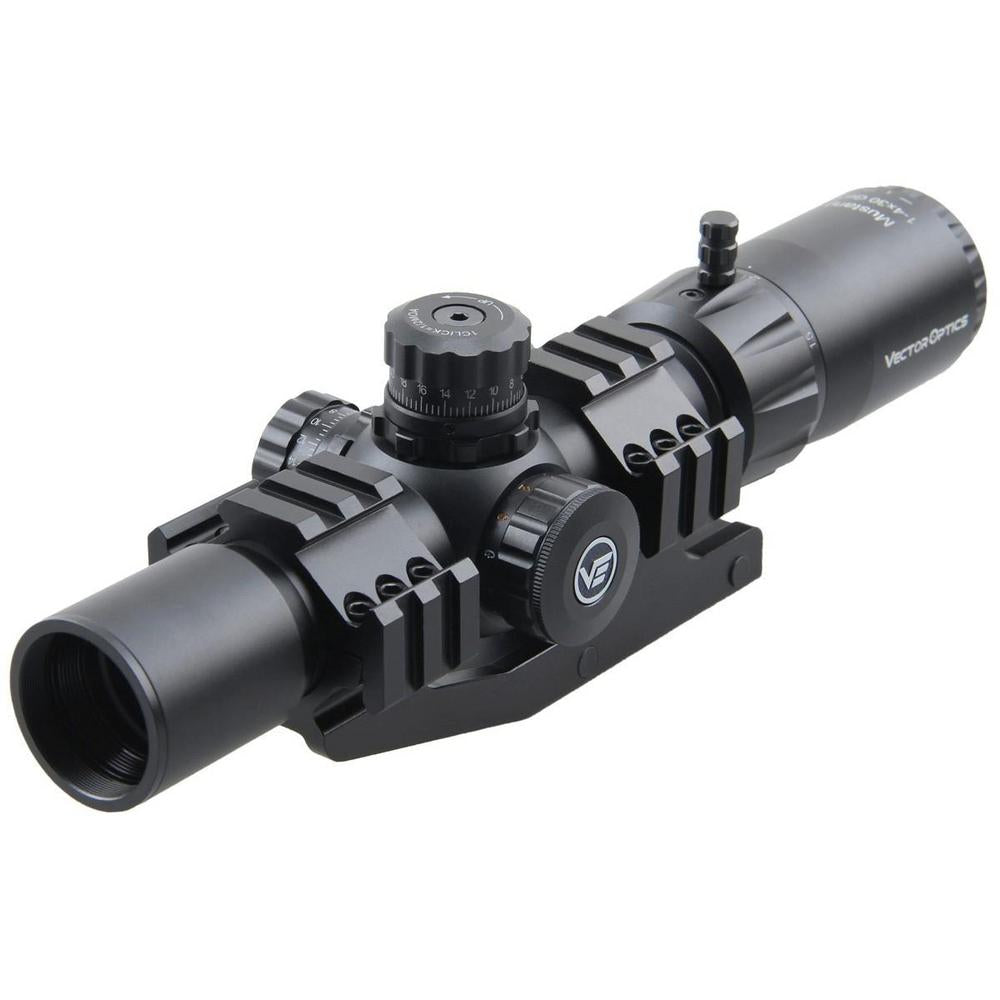Mustang 1-4x30SFP Gen. 2 short-dot riflescope