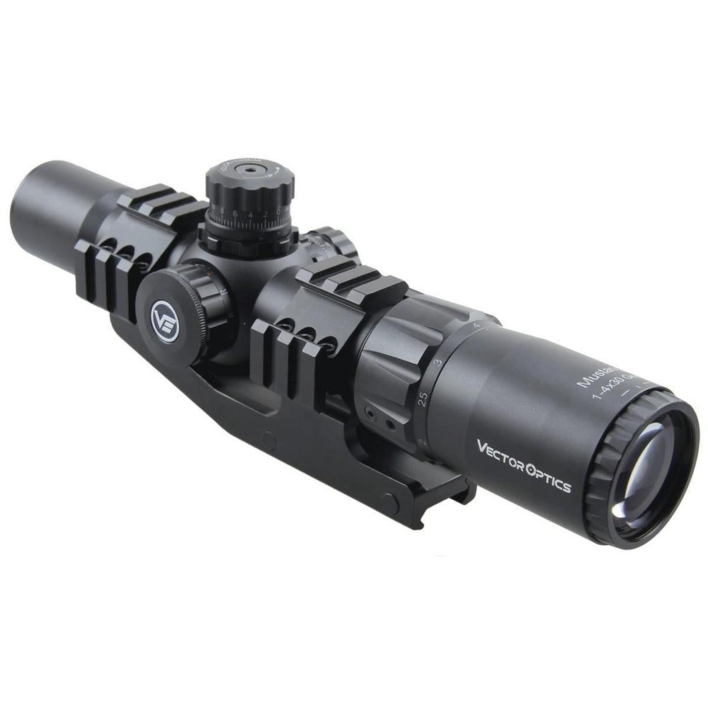 Mustang 1-4x30SFP Gen. 2 short-dot riflescope