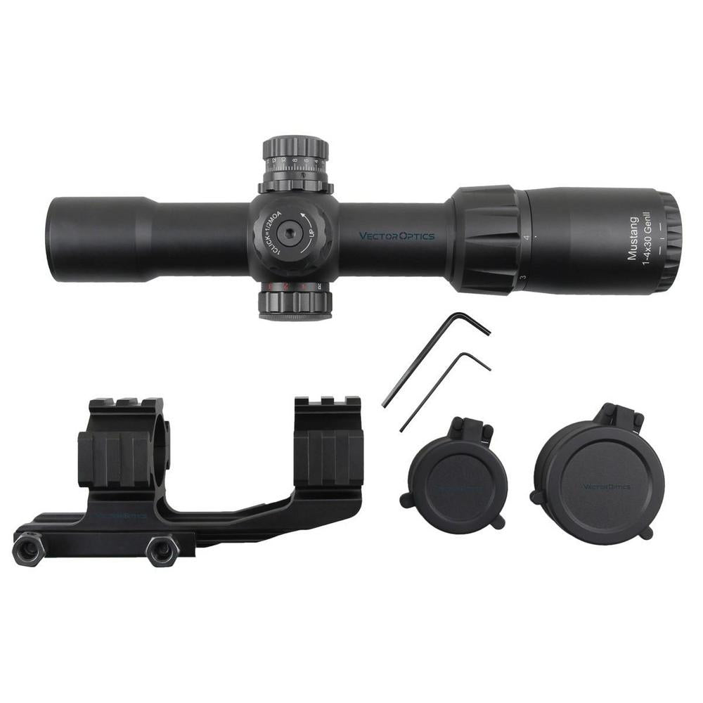 Mustang 1-4x30SFP Gen. 2 short-dot riflescope