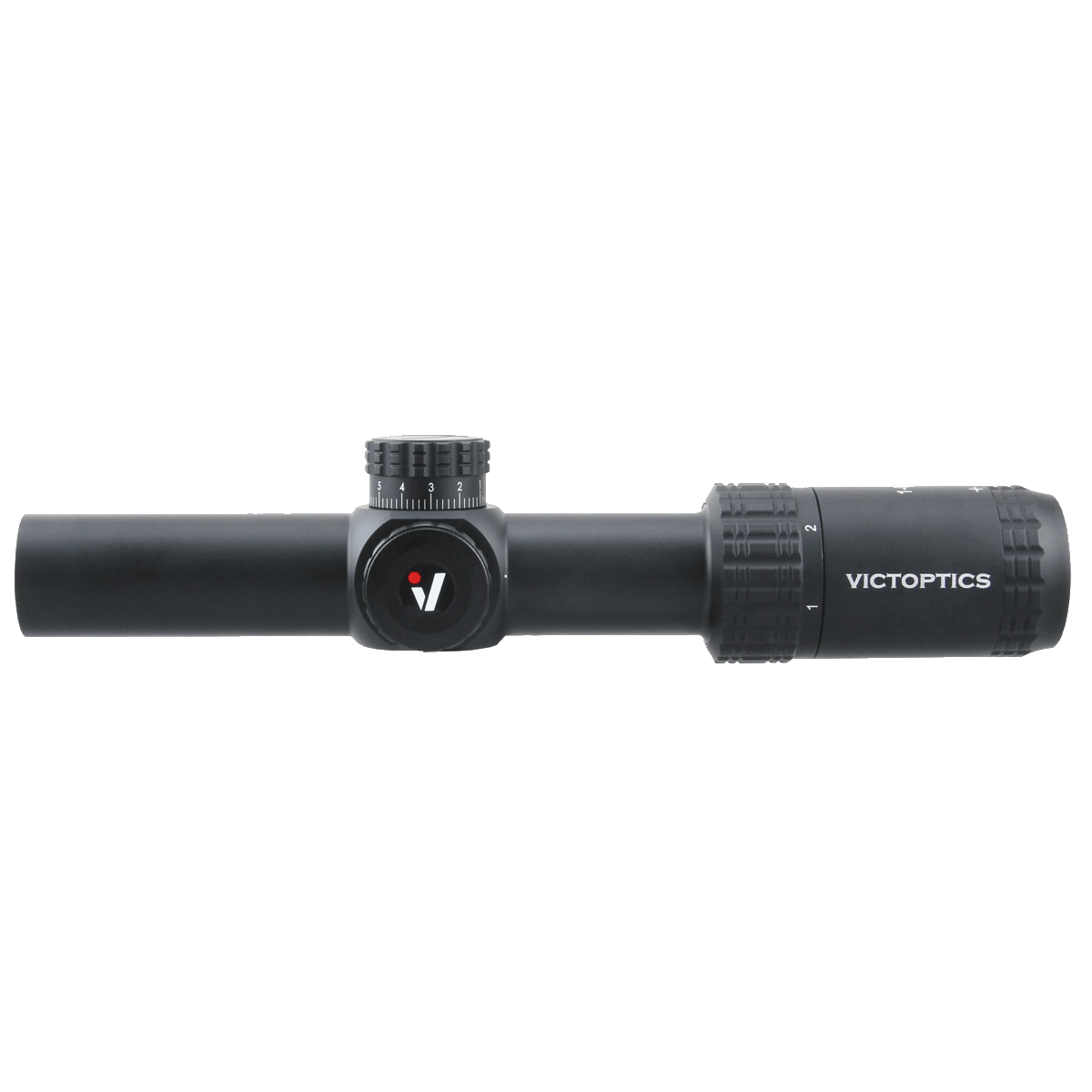 S6 1-6x24 LPVO short-dot riflescope - black