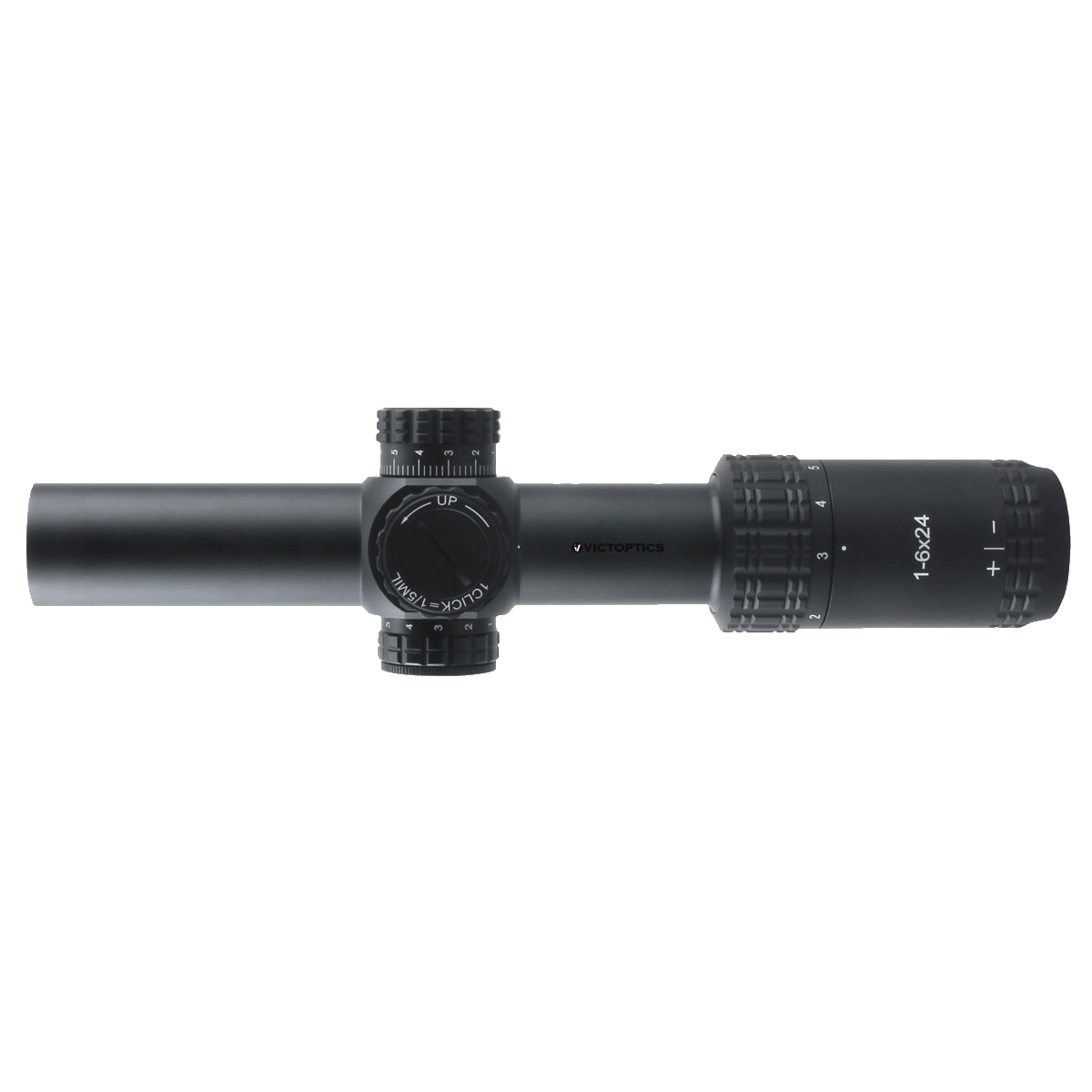 S6 1-6x24 LPVO short-dot riflescope - black