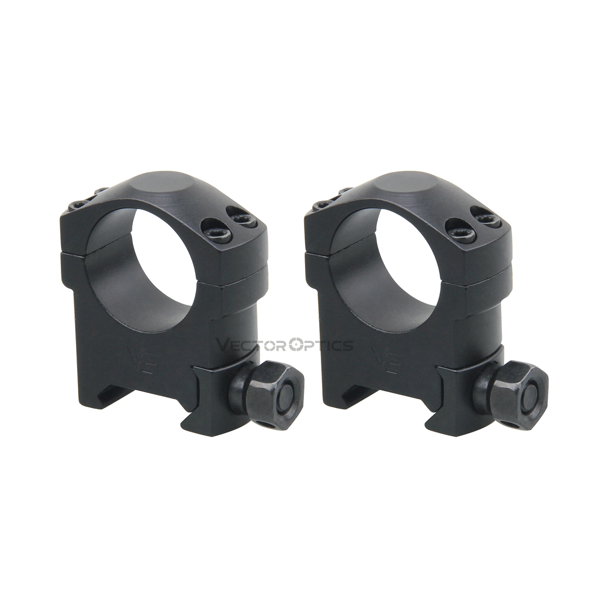 25.4 mm 1" Medium Height Rifle Scope Rings