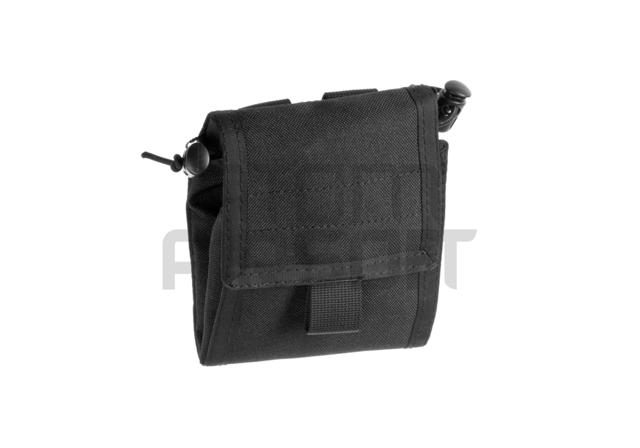 Foldable dump bag - black
