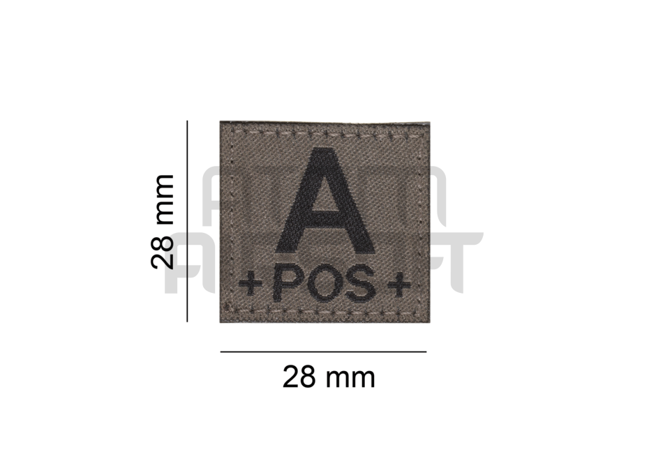Blood Type Badge - RAL7013