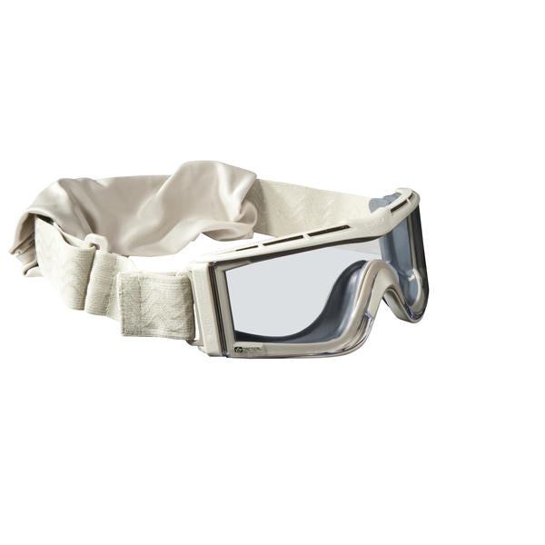 X810 safety glasses with clear lens - sand