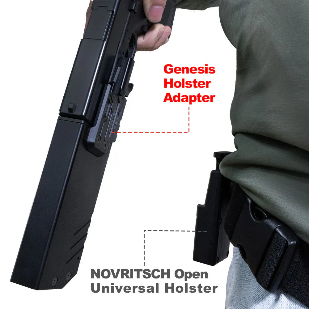 Genesis pistol case adapter, G17 (Novritsch Open Universal Quick Draw)