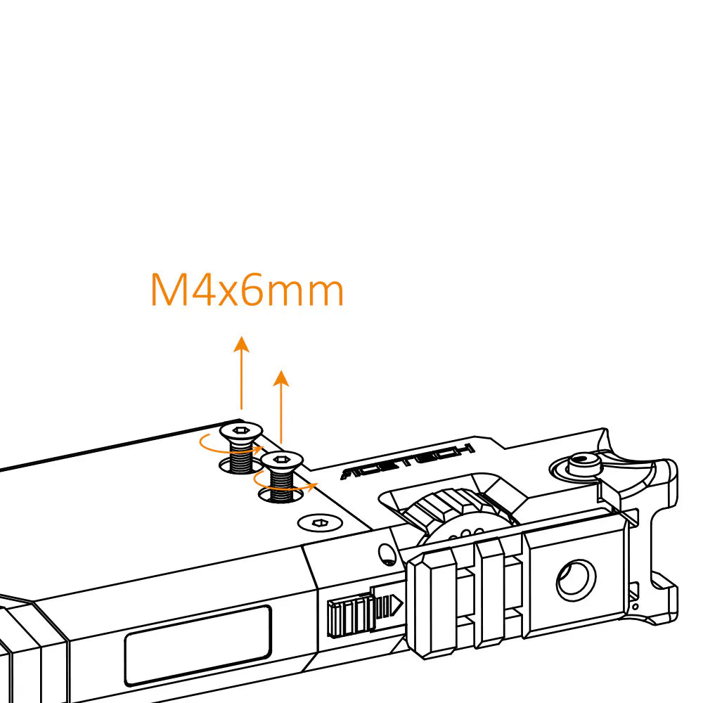Genesis pistol case adapter, G17 (Novritsch Open Universal Quick Draw)