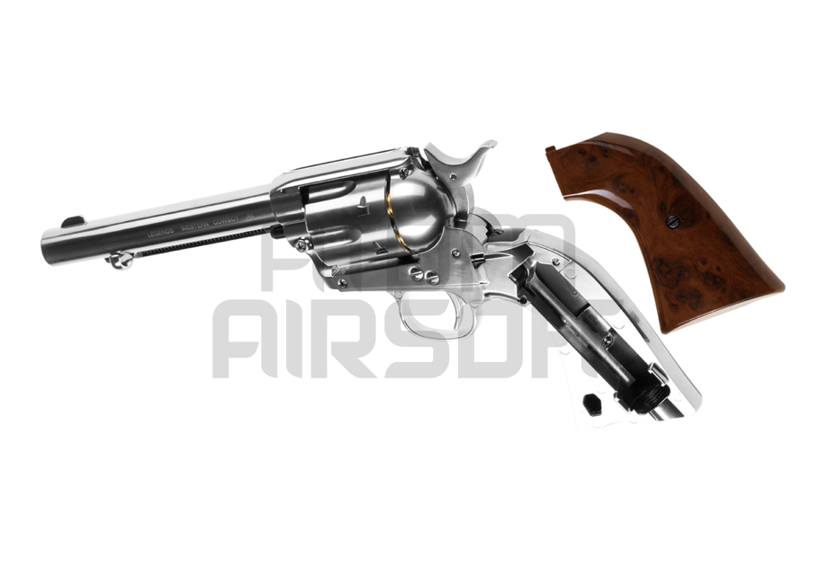 Legends Western Cowboy CO2 revolver - nickel