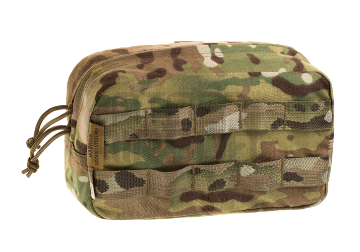 Assault System Medium Horizontal MOLLE Pouch, universal pocket - Multicam