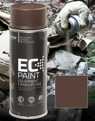 EC Paint camo paint 400ml Mud Brown, RAL 8027 - brown