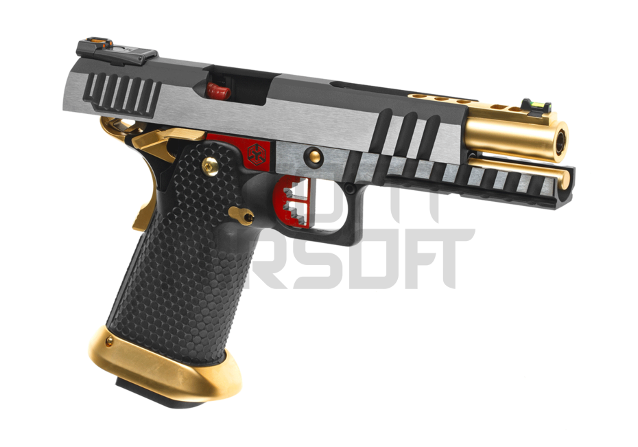 HX2001 GBB pistol, full metal - black/gray