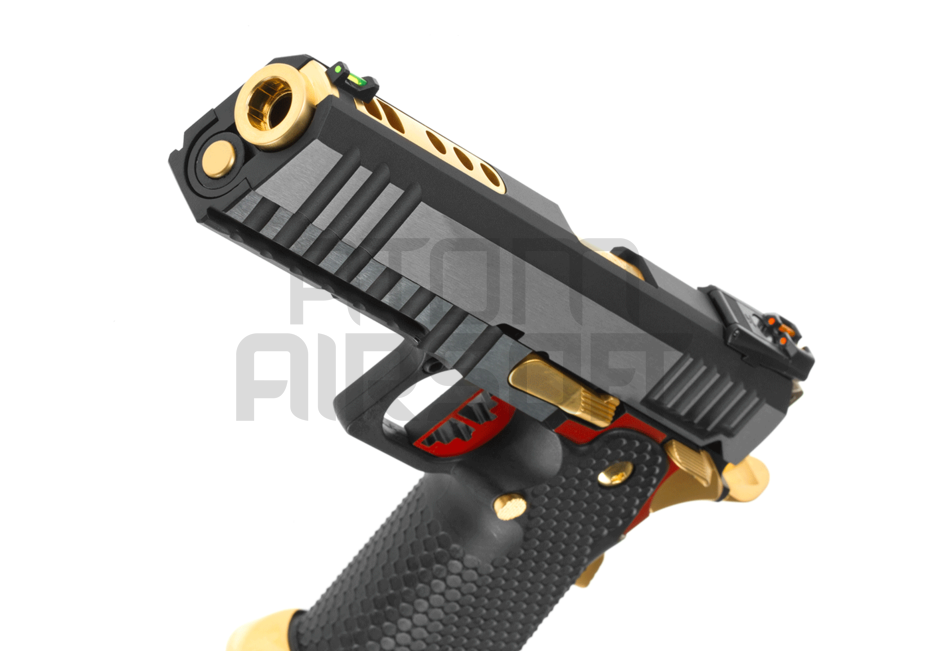 HX2001 GBB pistol, full metal - black/gray