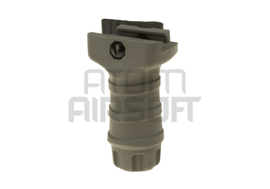 Short QD vertical handle - foliage green