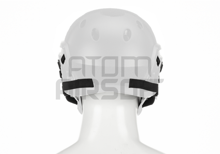 Lower face shield, for FAST helmet - black