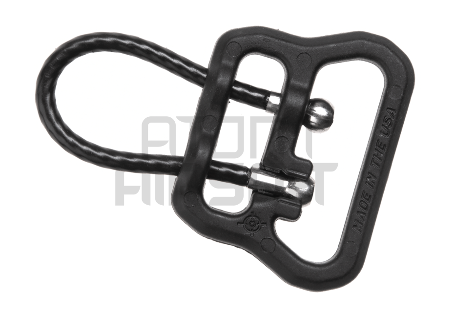 Uloop strap loop, 1.25" - black