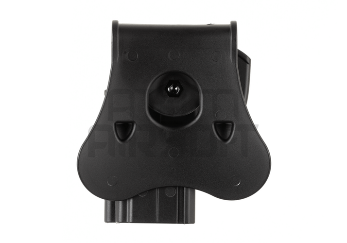 Hard plastic belt holster CZ 75D Compact - black