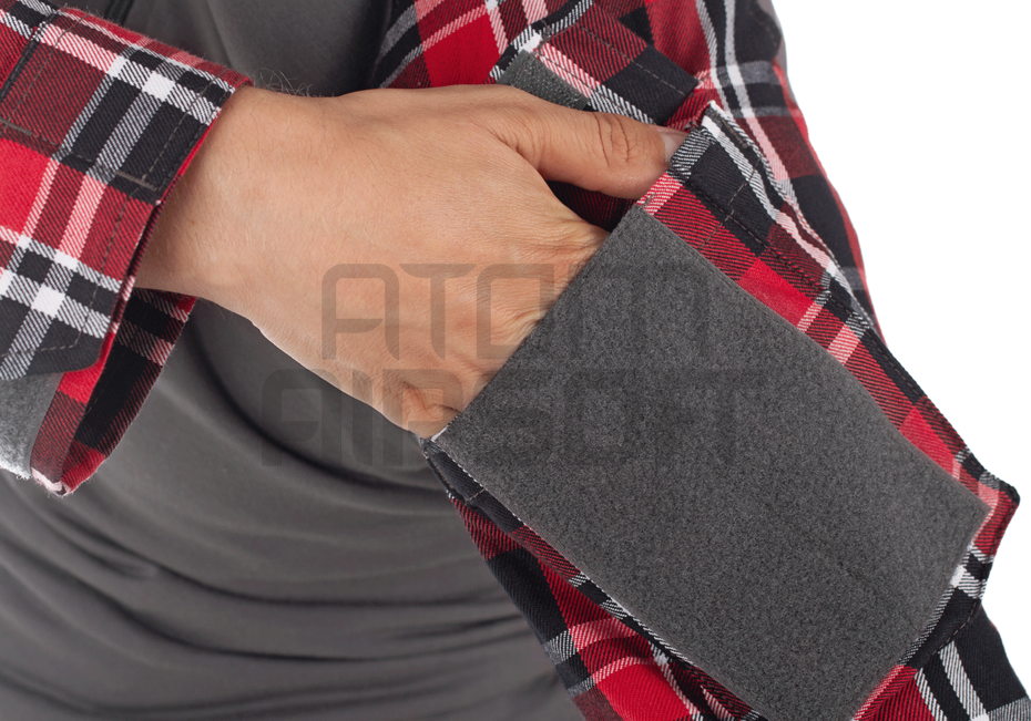 Flanelli taistelupaita - punainen