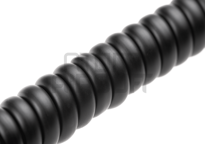 Pistol safety cord, lanyard - black