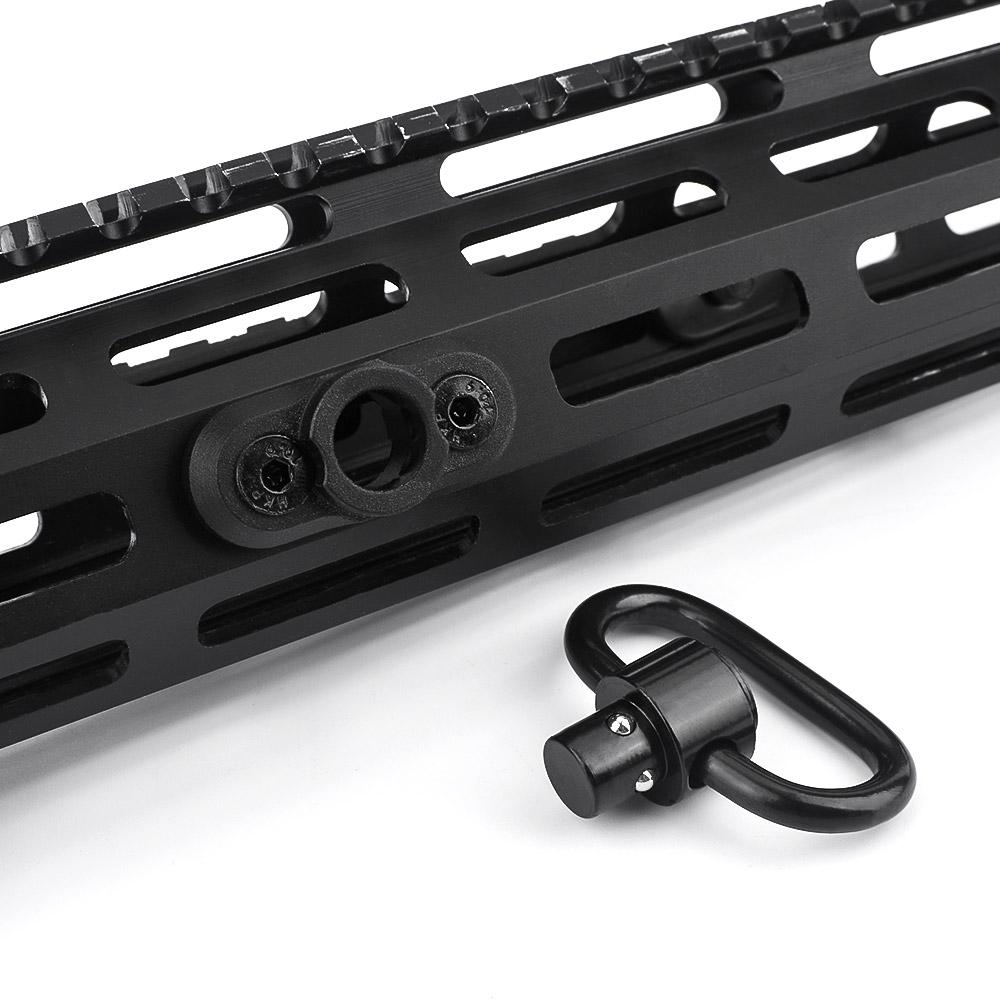QD M-LOK/KeyMod sling mount - Black