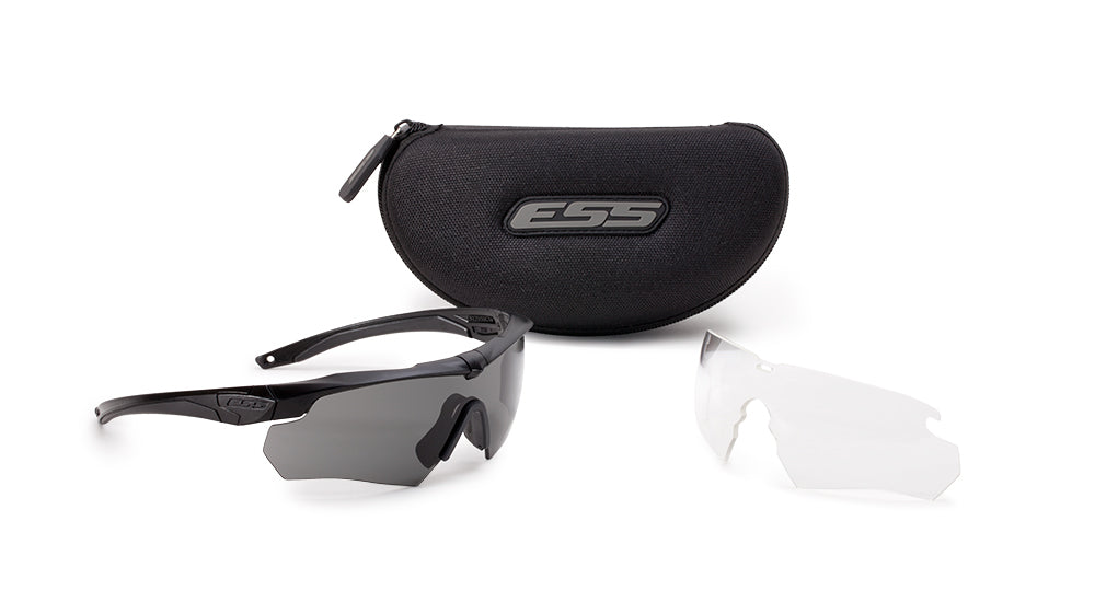 Crossbow One 2LS Ballistic Goggles (Clear and Smoke Lens)