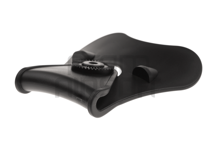 Pistol holster belt clip - black