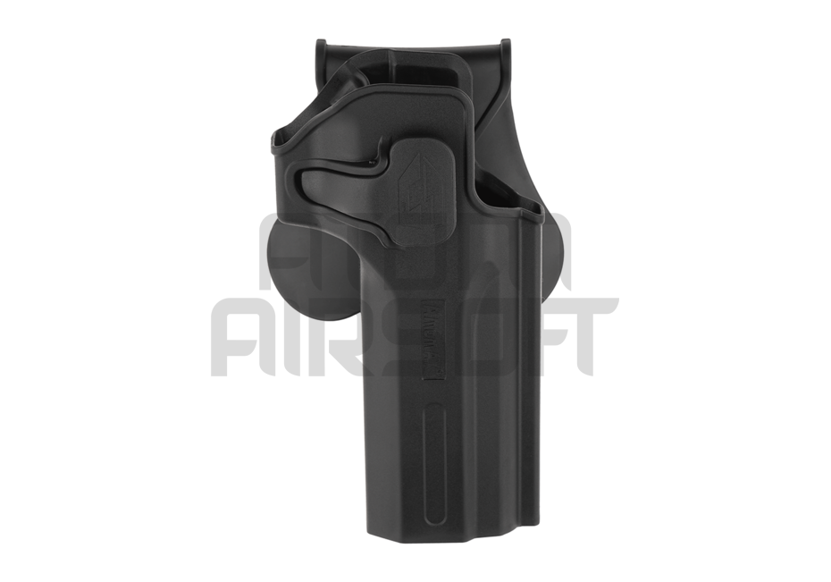 Hard plastic pistol case for Desert Eagle series - black
