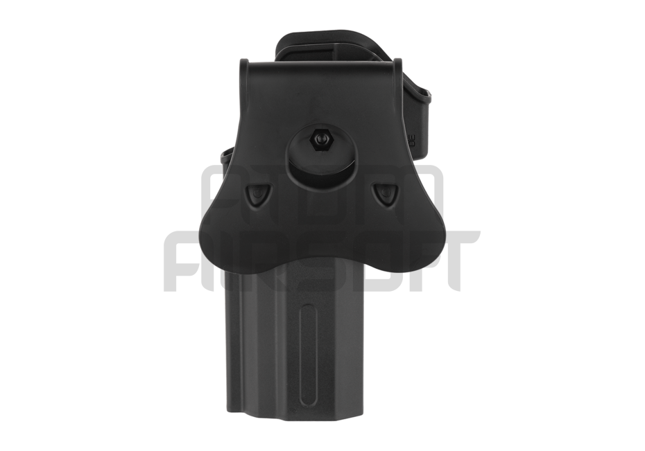 Hard plastic pistol case for Desert Eagle series - black