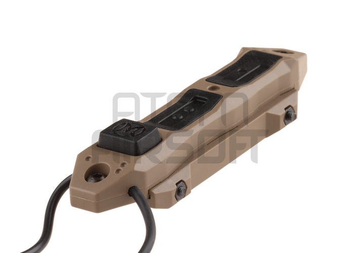 Extended Push Button Switch with Locking Setting (SF ML & 3.5mm) - Tan