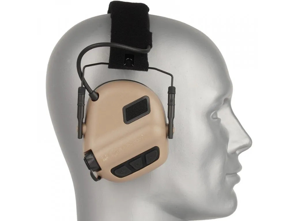 M31 PLUS active hearing protectors - Coyote Brown