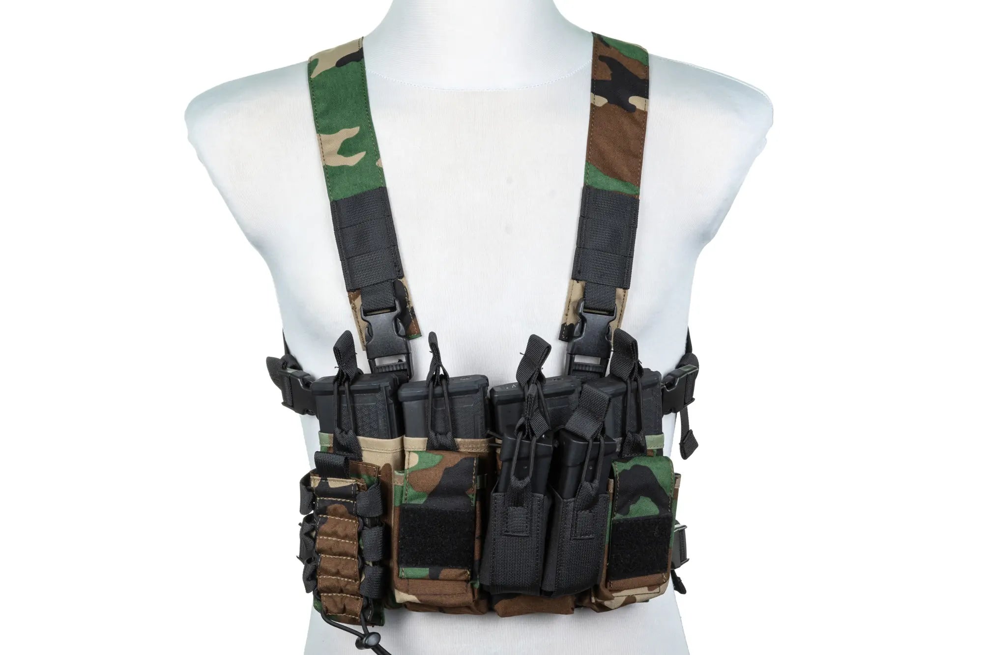 Adaptive chest rig - Woodland