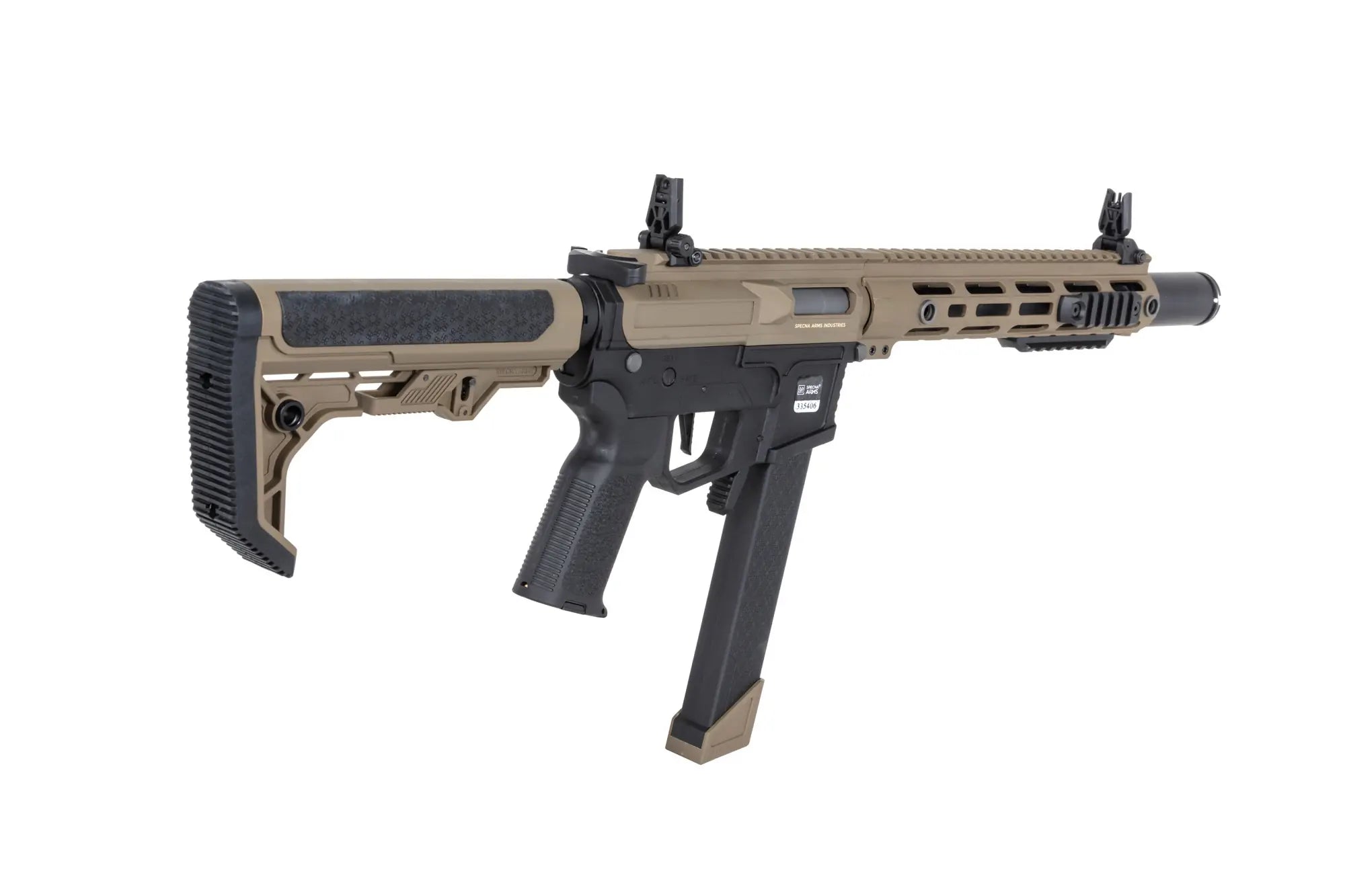 Specna Arms SA-FX02 FLEX™ BLDC™ HAL ETU Gen.2 sähköase - Half-Tan