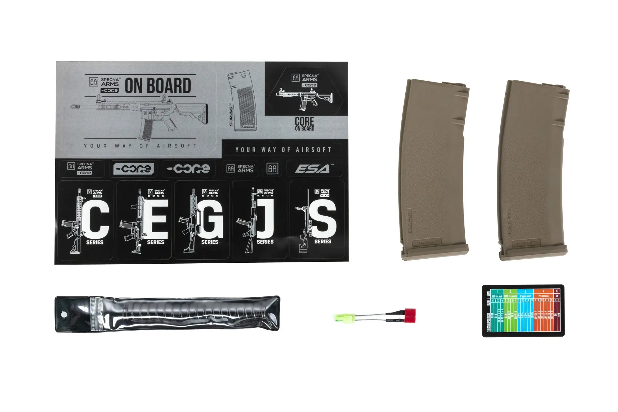 Specna Arms SA-C09 CORE™ HAL ETU™ Gen.2 - Half-Tan