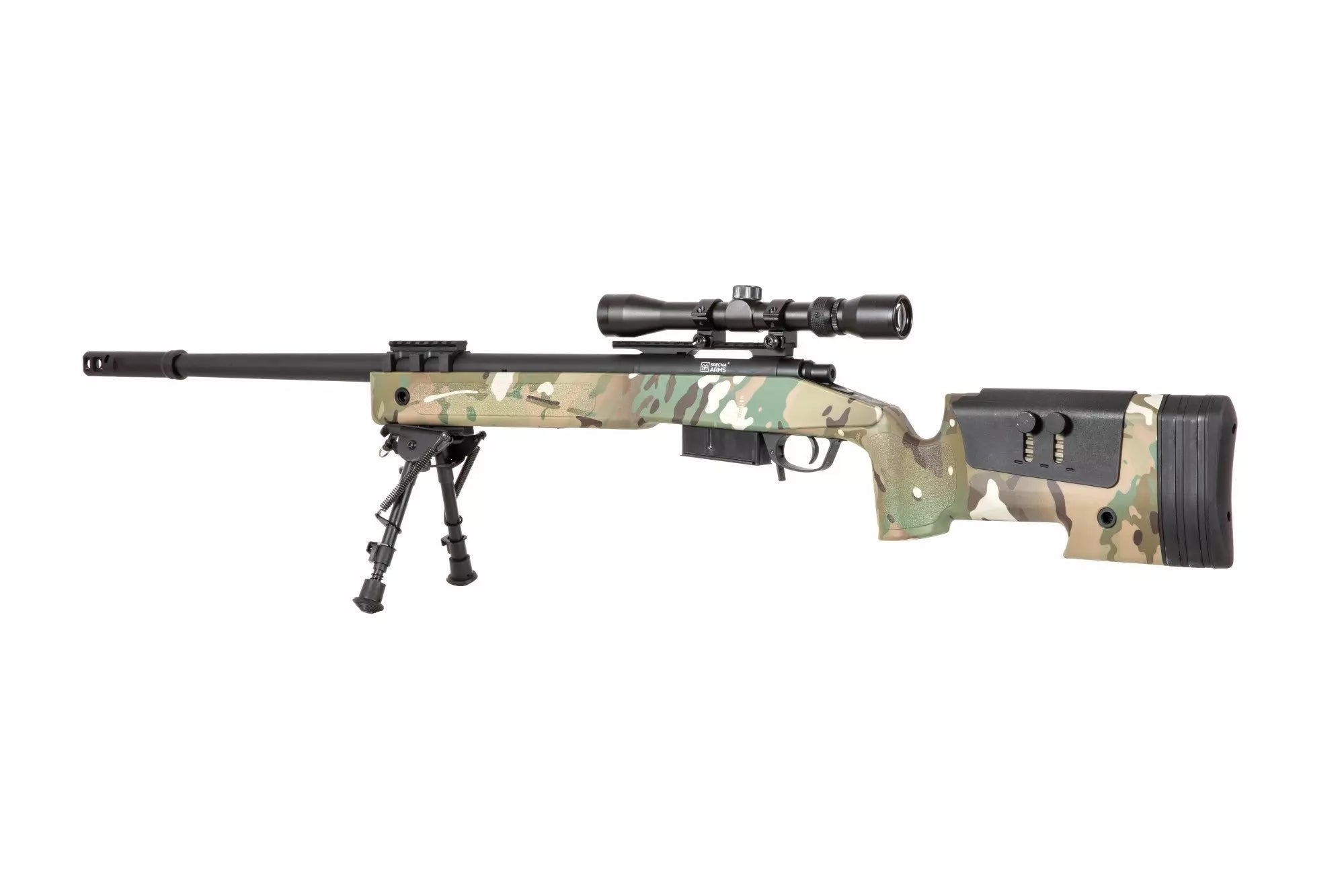 Specna Arms SA-S03 CORE™ sniper rifle with bipod and scope - MC