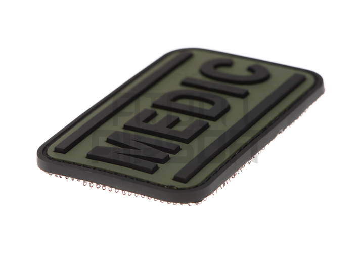 "Medic" 3D velcro badge - forest