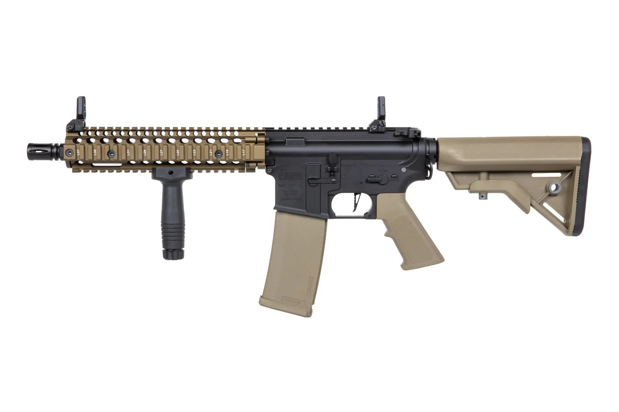 Daniel Defense® MK18 SA-E19 EDGE™ HAL ETU sähköase - Chaos Bronze
