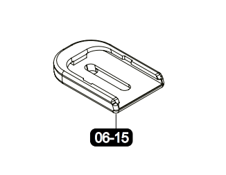 Glock 17 Gen. 5 / Glock 45 magazine base plate