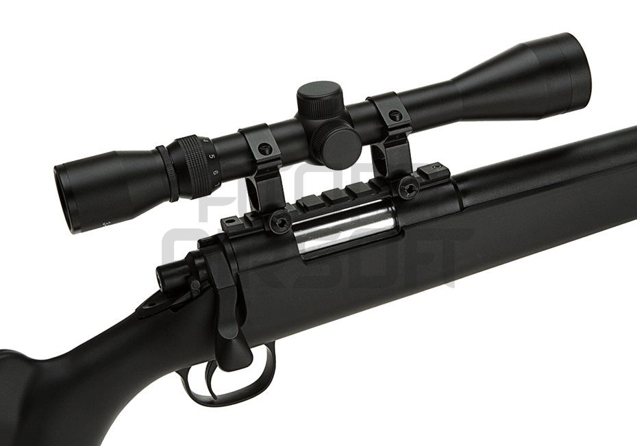 MB-02 sniper rifle with scope and front legs