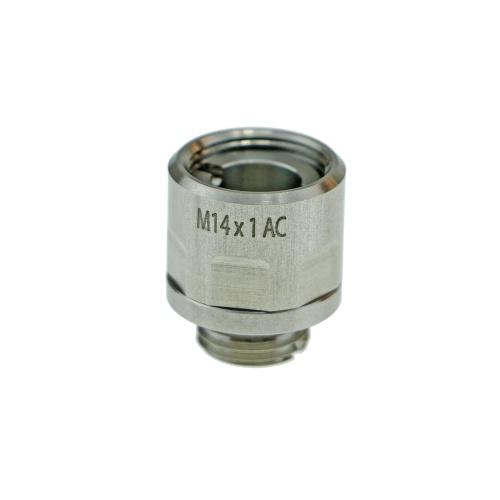 A01 pistol silencer adapter 11mm CW -&gt; 14mm CCW - silver