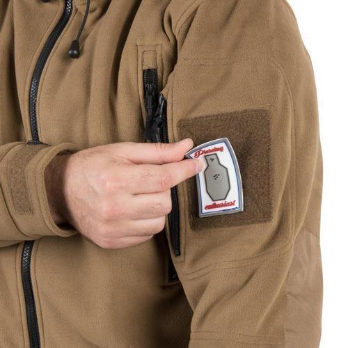 Patriot double fleecetakki - musta