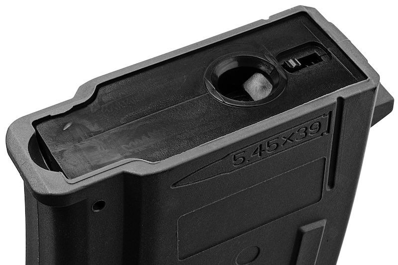 DMAG AK74 variable-cap, lipas 30/135 kuulaa - musta