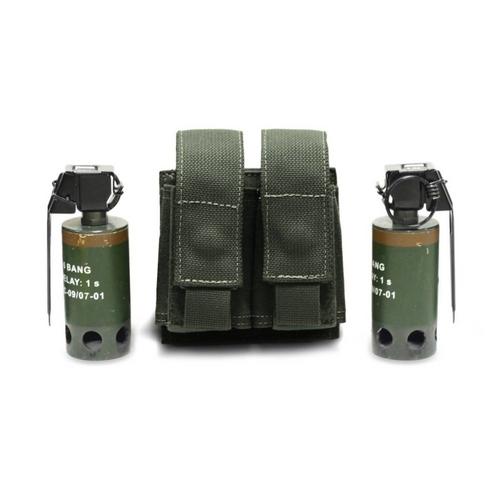 40mm grenade / NICO Flash bang double pouch - Ranger green